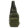 Morral Tactico 45x21x22 cm cruzado con hebilla x1u.