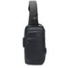 Morral Sling con cerradura y USB tela impermeable 32x18x10 cm bolsillo horizontal x1u