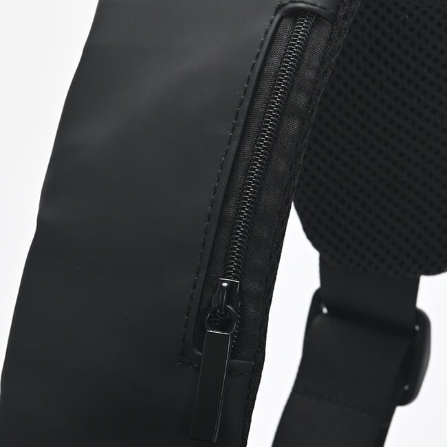 Morral Sling con cerradura y USB tela impermeable 32x18x10 cm bolsillo horizontal x1u - Imagen 11