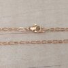 CADENA DE ACERO DORADO FORCET 0.6