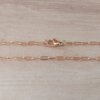 CADENA DE ACERO DORADO FORCET 0.5