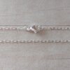 CADENA DE ACERO BLANCO FORCET 0.4