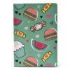 Cuaderno tapa dura estampado Summer 96 hojas 21x14.5 x1u