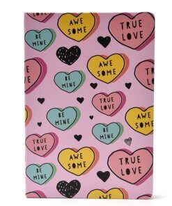 Cuaderno tapa dura estampado Summer 96 hojas 21x14.5 x1u