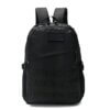 Mochila Active Tactica Negra con un bolsillo y triple hilera de cinta en frente y dos compartimentos 44x32x14.5cm-17 pulg x1u