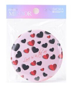 Espejo de bolso estampado x1u