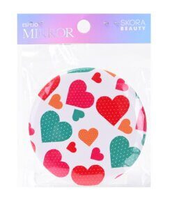 Espejo de bolso estampado x1u