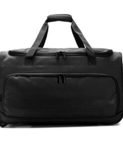 Bolso con carro y rueda tractor cierre principal reforzado 60x35x35 cm 24 pulg. x1u.