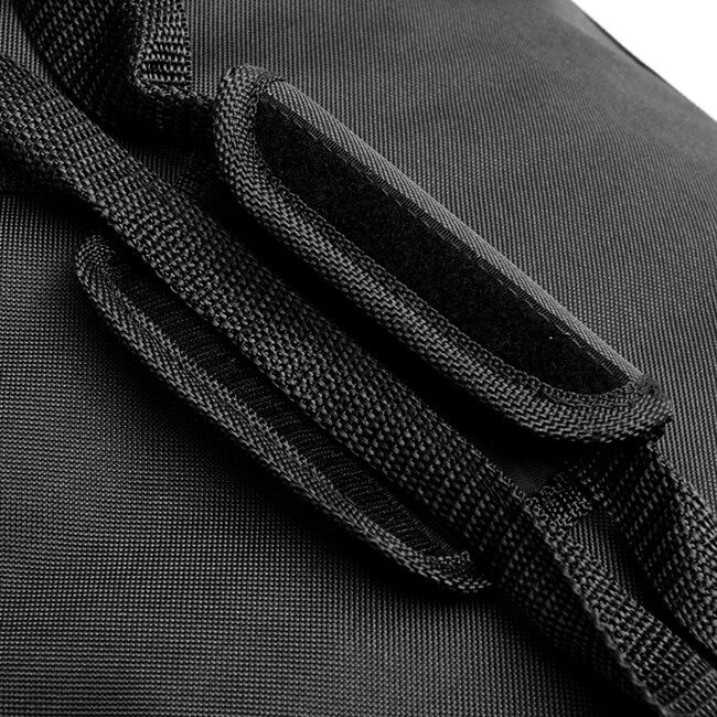Bolso con carro y rueda tractor cierre principal reforzado 60x35x35 cm 24 pulg. x1u. - Imagen 11