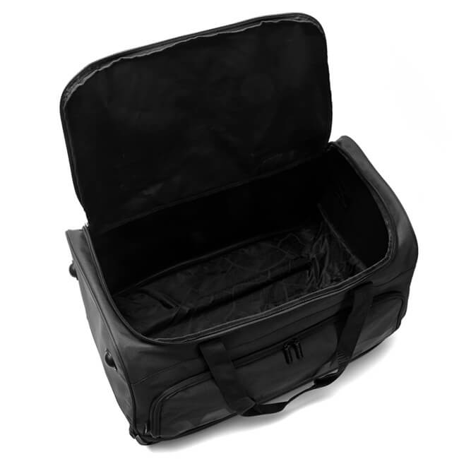 Bolso con carro y rueda tractor cierre principal reforzado 60x35x35 cm 24 pulg. x1u. - Imagen 5