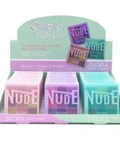 Sombras para ojos combinadas x 9 tonos (pack x 3 unidades surtidas)