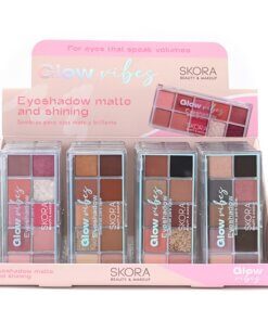 Sombras para ojos combinadas x 10 tonos (pack x 4 unidades surtidas)