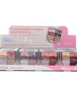 Sombras para ojos combinadas x 6 tonos - caja x 24 unidades surtidas