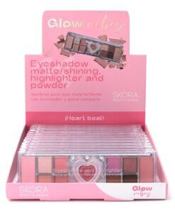 Sombras para ojos combinadas x 12 tonos