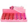 Brillo labial corazón (pack x 2 unidades)