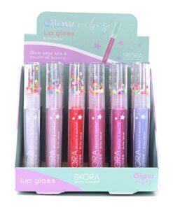 Brillo labial frutal (pack x 6 unidades surtidas)