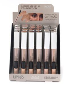 Maquillaje fluido con aplicador (pack x 2 unidades)