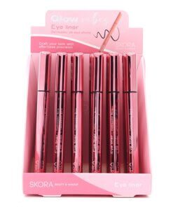 Delineador de ojos fibra corazón (pack x 2 unidades)