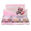 Sombras para ojos combinadas x 6 tonos - caja x 24 unidades surtidas