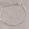 PULSERA DE PLATA BOX 022. LARGO 19 CM. PESO APROX. 1.08 GR.