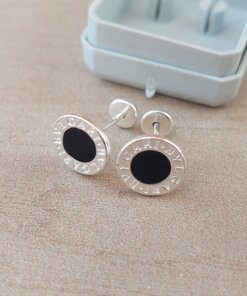 ABRIDOR PLATA ESMALTADO NEGRO CON GRABADO EN BORDES