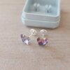 ABRIDOR PLATA MARIPOSA SÍMIL SWAROVSKI COLOR LILA