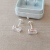ABRIDOR PLATA  STRASS ENGARZADO RECTANGULAR COLOR CRISTAL