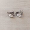 ARO DE ACERO FIGURA OJITO CON STRASS