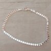 PULSERA DE ACERO BLANCO ESLABÓN CONECTOR CILINDRO PLANO. LARGO 20,5