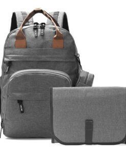 Mochila maternal con cambiador y monedero 31x44x16cm