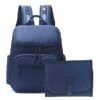 Mochila maternal con cambiador matelasse 36x29x16cm