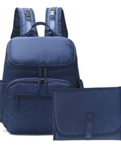 Mochila maternal con cambiador matelasse 36x29x16cm