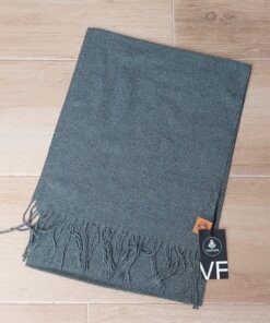 BUFANDA LISA COLOR GRIS 32 X 180 CM