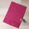 BUFANDA LISA COLOR BORDO 32 X 180 CM