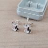 ABRIDOR PLATA ESMALTADO PERRO PERFIL