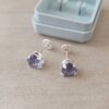 ABRIDOR PLATA CORAZÓN CUBIK ENGARZADO LILA