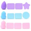 Set Esponjas blender para maquillaje colores pastel x12 set