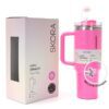 Vaso termico Skora con bombilla y tapón nube 1200ml x1u