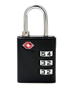 Candado con clave TSA 63x32x15 mm x1u