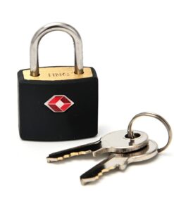 Candado con llave TSA 25x38x14 mm x1u