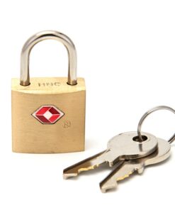 Candado con llave TSA 21x38x11 mm x1u