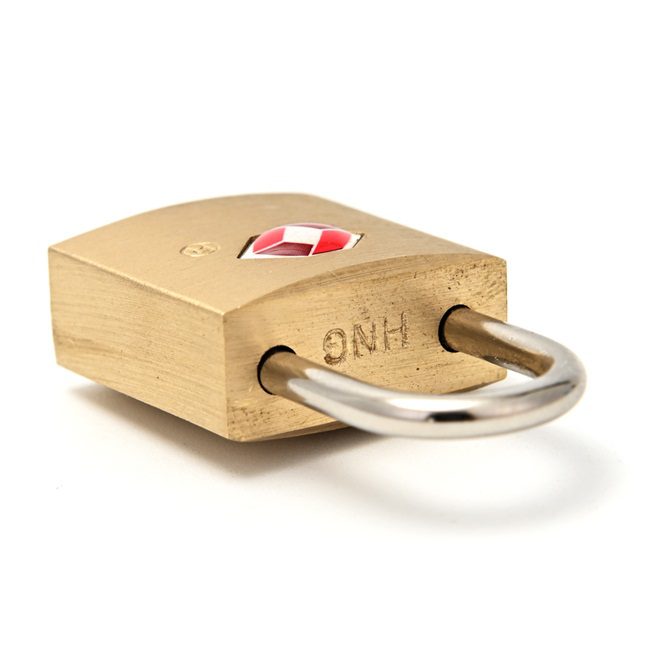 Candado con llave TSA 21x38x11 mm x1u - Imagen 2