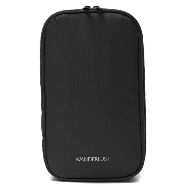 Neceser de viaje pleglable con gancho para colgar Wanderlust 22x14,5cm x1u
