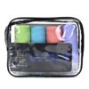 Set Envases Para Rellenar Viaje X 4 Unidades de 90 ml de silicona Wanderlust x1u