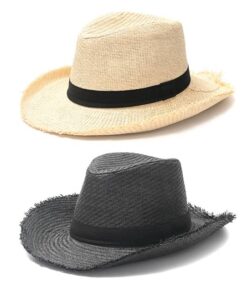 Sombrero cowboy con cinta 38x32cm x1u