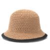 Sombrero bombín con borde de color x1u