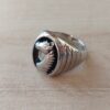 ANILLO DE ACERO HERRADURA CABALLO