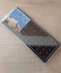 CAJA DE PIERCING NARIZ RECTO CON BOLITA X 40 UNIDADES