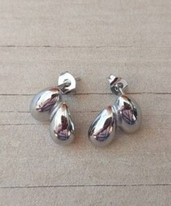 ARO DE ACERO FORMA DOBLE GOTA. TAMAÑO 14 MM