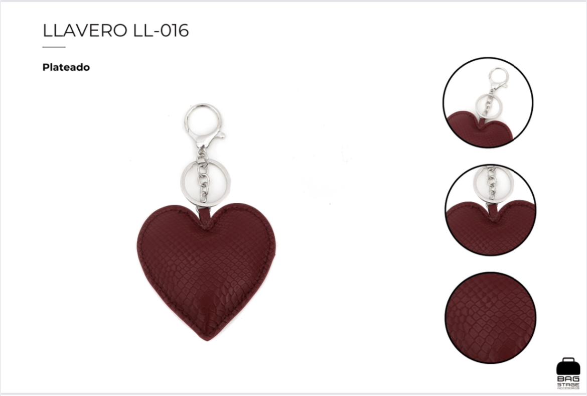 LLAVERO CORAZÓN Pack x 6 unidades - Imagen 2